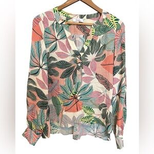 Parker NWOT silk blouse beautiful XS delicate and beautiful detail!!